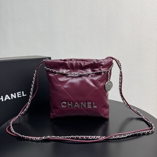 Chanel Mini Shopping Bag Quilted Calfskin 3980