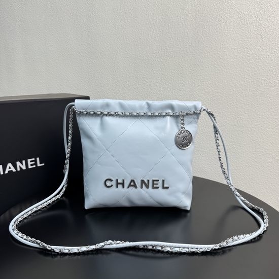 Chanel Mini Shopping Bag Quilted Calfskin 3980