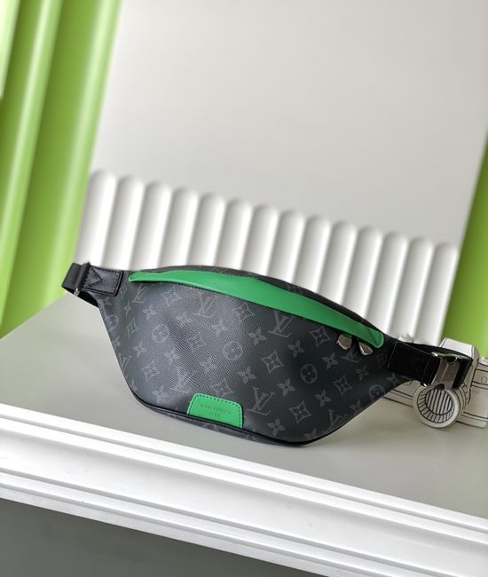 Louis Vuitton LV DISCOVERY Black Monogram Bum Bag M25924