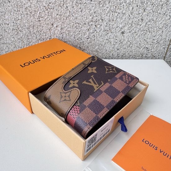 Louis Vuitton LV Portefeuille Slender Compact Wallet M26012