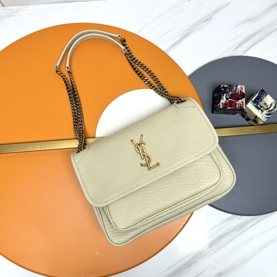 Yves Saint Laurent YSL Niki Leather Flap Bag 633178