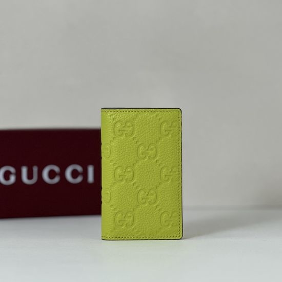 Gucci Neon Green Embossed Crossbody Bag 835011