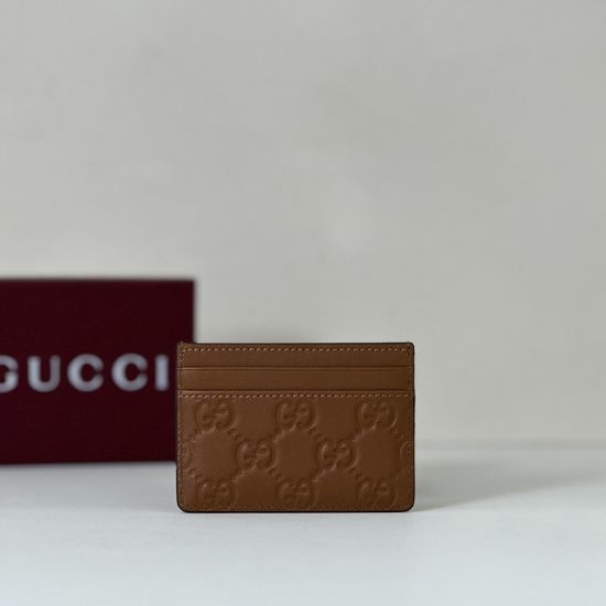 Gucci Embossed Leather Card Holder 847204
