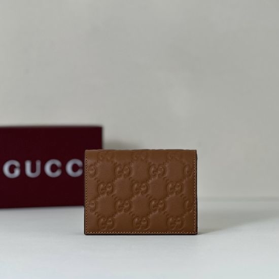 Gucci Brown Embossed Leather Mini Bag 847207