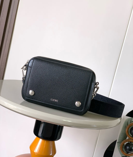 Loewe Pebble Small Grained Leather Messenger Bag 9149