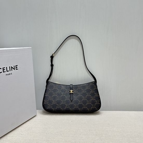 Celine TINA Shoulder Bag Printed Logo 123052