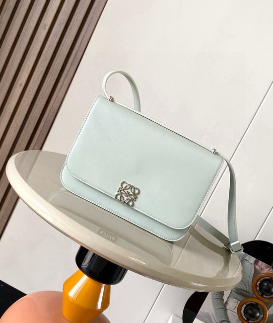 Loewe Goya Silk Calfskin Handbag with Anagram Closure 4190