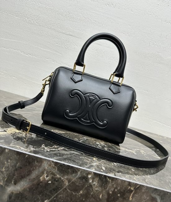 Celine Smooth Calfskin Mini Boston Bag 113773