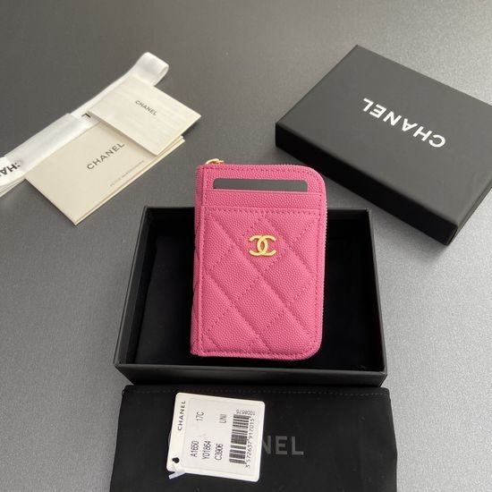 Chanel Small Zipper Card Holder 1650