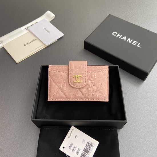 Chanel Organ Multi-Card Slot Card Holder 0342