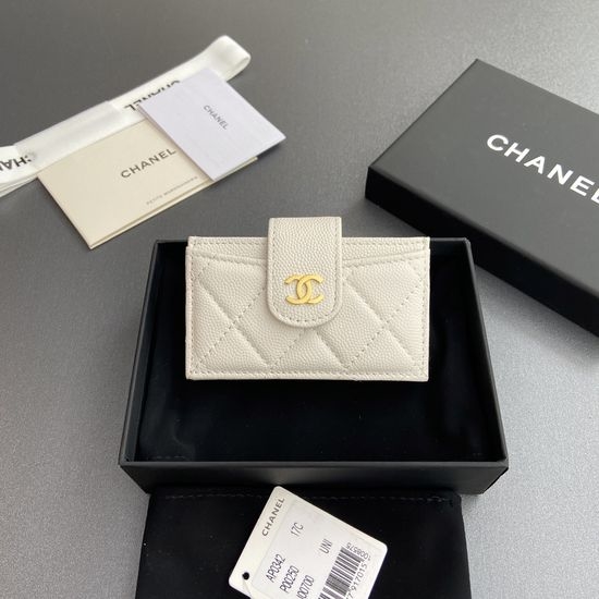 Chanel Organ Multi-Card Slot Card Holder 0342