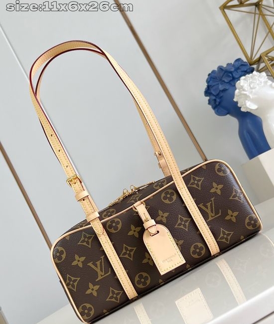 Louis Vuitton LV Hang On Monogram Canvas Bowling Bag M47031