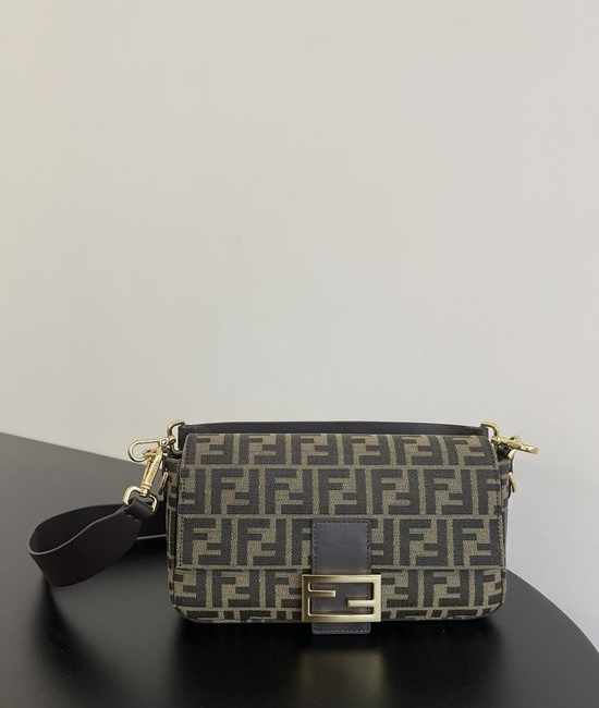 Fendi Baguette 2.0 Classic Jacquard Bag 8039