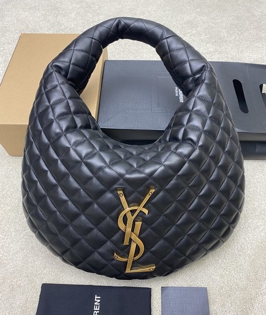 Yves Saint Laurent YSL Icare Baby Napa Leather Shoulder Bag 858160