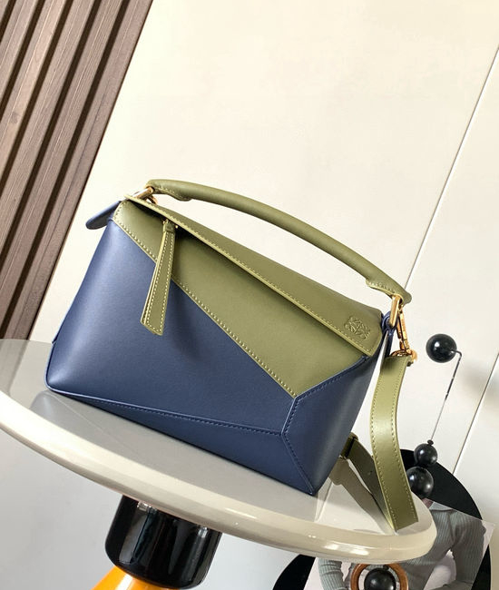 Loewe Puzzle Nappa Leather Geometric Handbag 9311