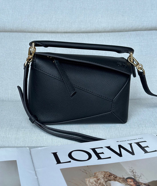 Loewe Puzzle Edge Satin Cowhide Handbag 3000M