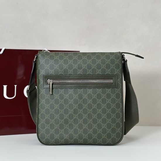 Gucci Casual Tote Bag Green Leather 792081