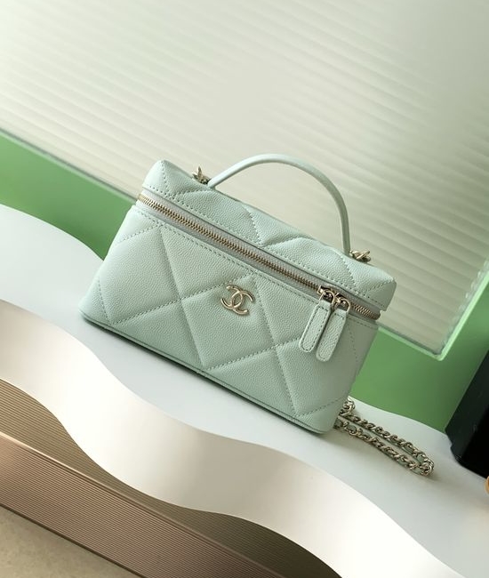 Chanel Quilted Lambskin Lunch Box Bag AP5036