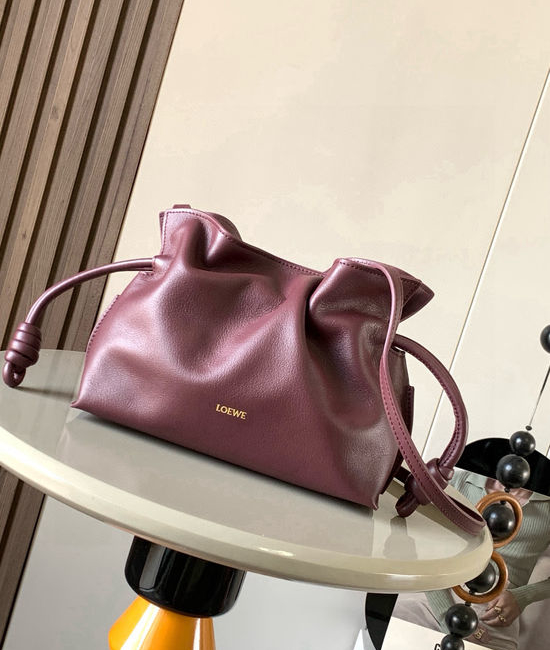 Loewe Flamenco Nappa Leather Clutch 9044