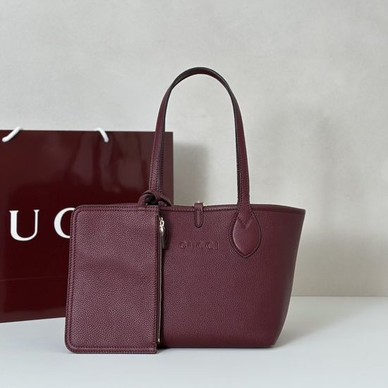 Gucci Handbag Ancona Red 839124