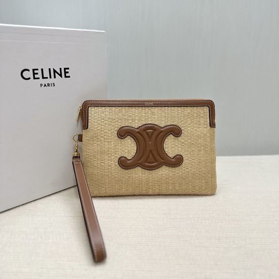Celine Clutch Bag with Wrist Strap 10J502