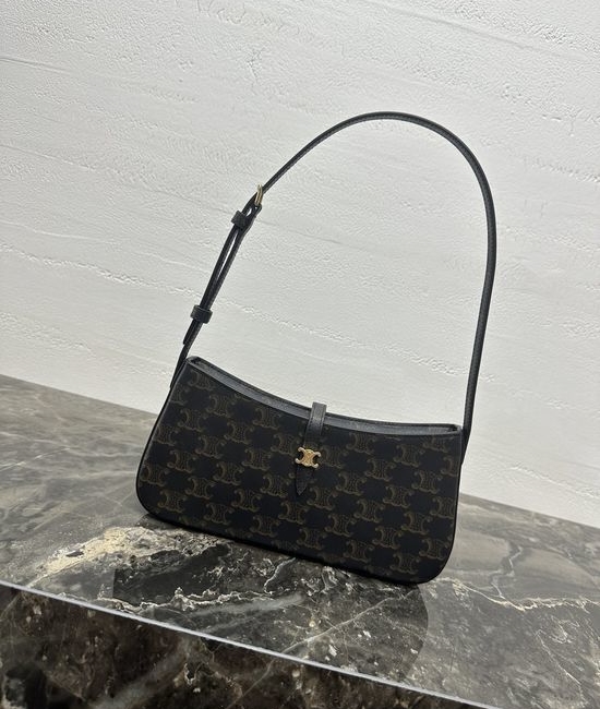 Celine TINA Shoulder Bag Calfskin Leather 123053