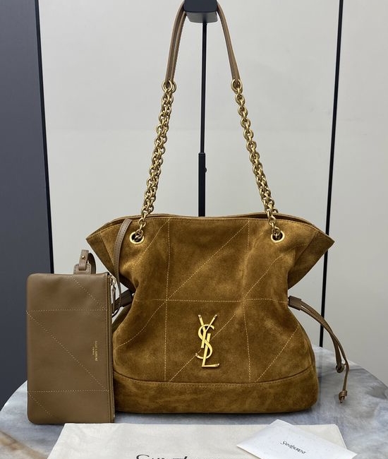 Yves Saint Laurent YSL Jamie Large Pochon Sheepskin Shoulder Bag 833948
