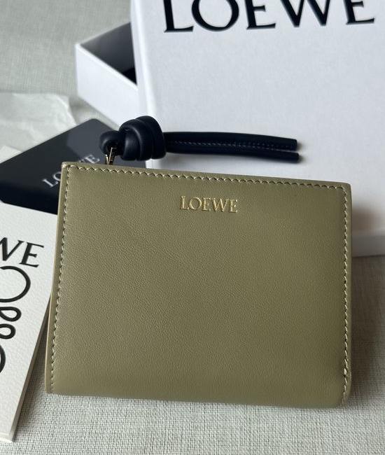 Loewe Knot Nappa Leather Short Wallet X1
