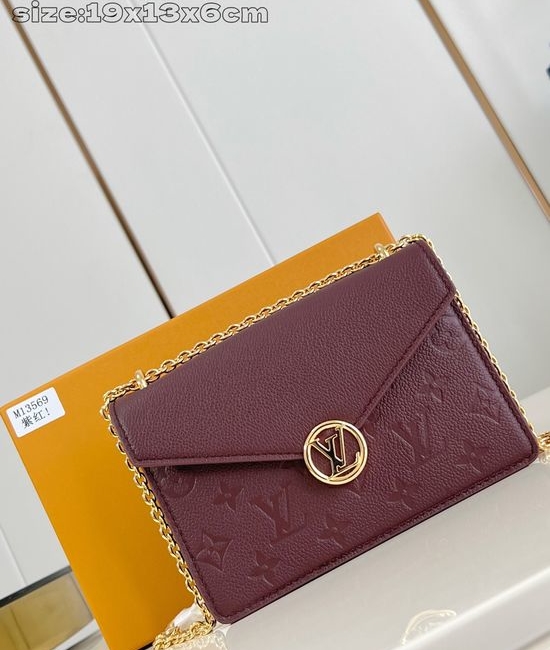 Louis Vuitton LV Wallet On Chain Rosy M13569