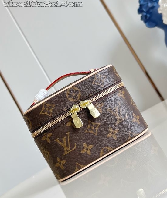 Louis Vuitton LV Nice Nano Cosmetic Bag Monogram M44936