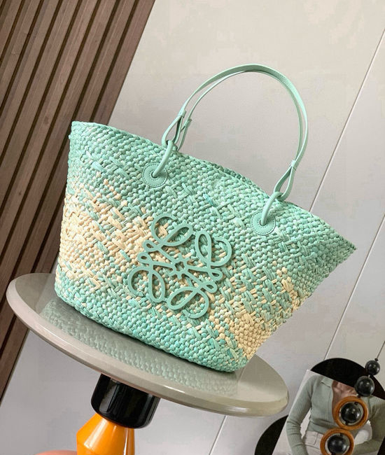 Loewe Anagram Basket Woven Handbag 8008