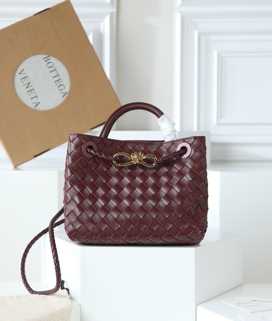Bottega Veneta BV Andiamo Classic Woven Bag 766014