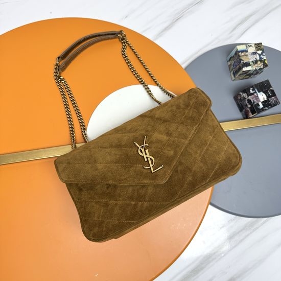 Yves Saint Laurent YSL LouLou Quilted Leather Shoulder Bag 801439
