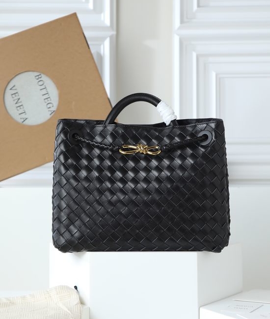 Bottega Veneta BV Andiamo Woven Handbag 766016
