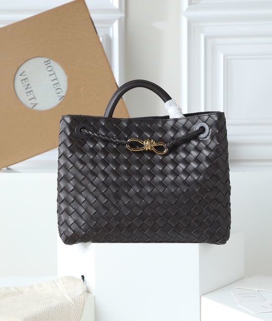 Bottega Veneta BV Andiamo Woven Handbag 766016