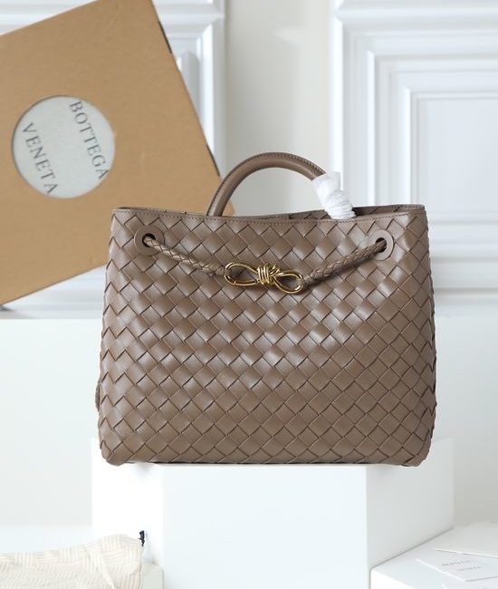 Bottega Veneta BV Andiamo Classic Woven Handbag 766016