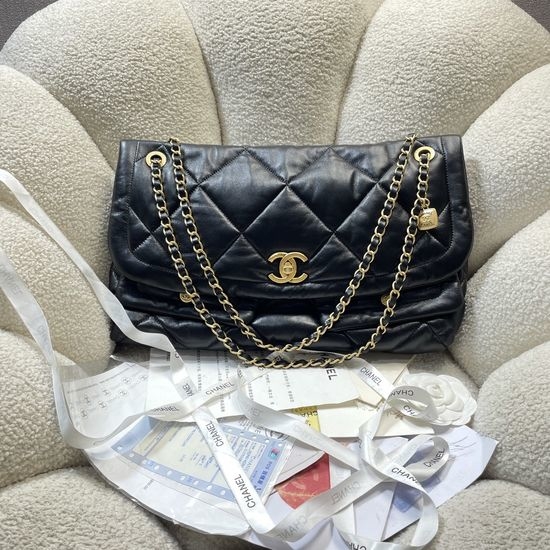 Chanel Quilted Flap Shoulder Bag AS5727