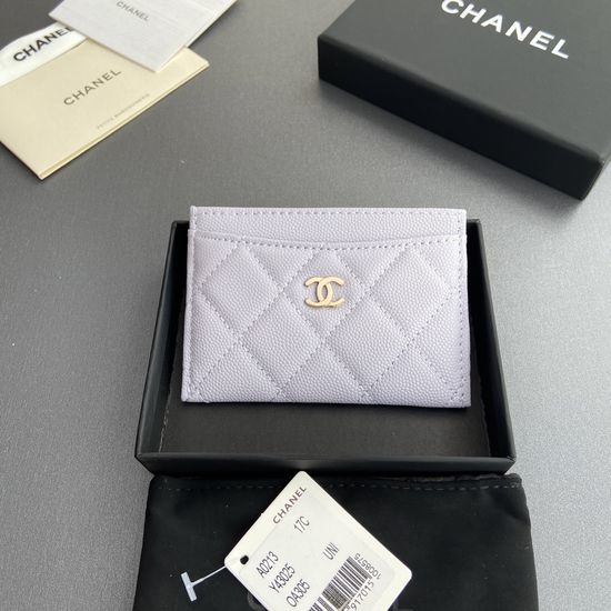 Chanel Leather Short Wallet A31510