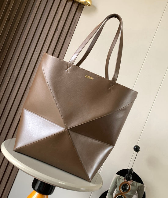 Loewe Puzzle Fold Leather Tote Bag 9033