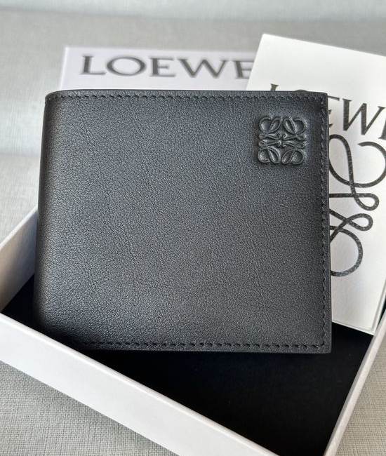 Loewe Bifold Wallet Black Anagram 13531