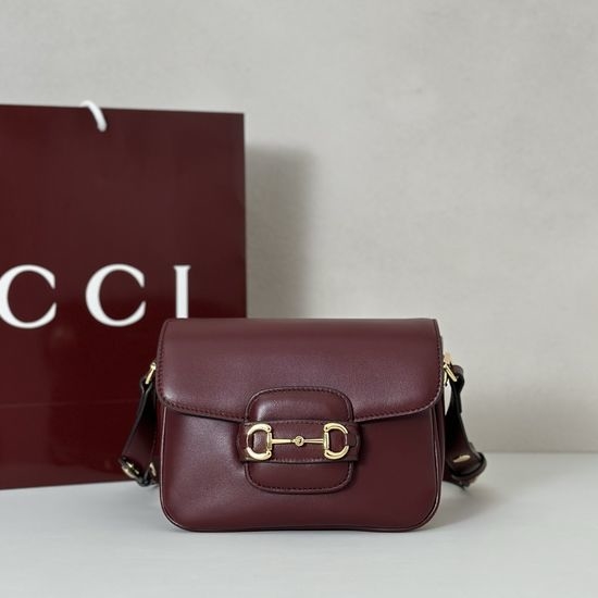 Gucci Ankora Red Leather Bag 847064