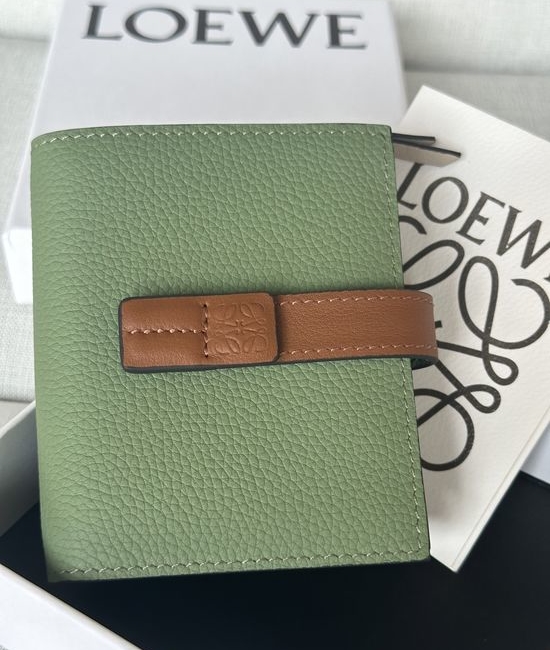 Loewe Soft Grained Calfskin Anagram Embossed Wallet