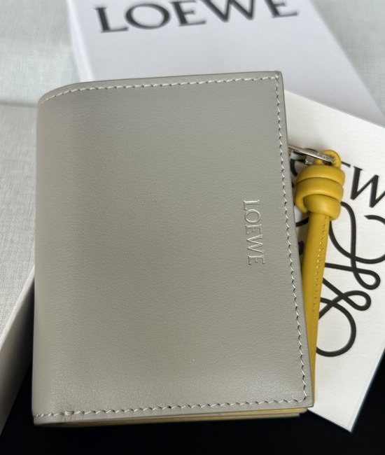 Loewe Short Wallet Nappa Leather Knot X1