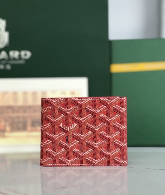 Goyard 8-Card Slot Slim Leather Wallet 020603