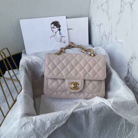Chanel 25K Double Pocket Quilted Bag AS5697