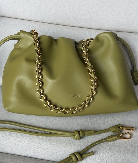 Loewe Flamenco Purse Large Nappa Leather Clutch