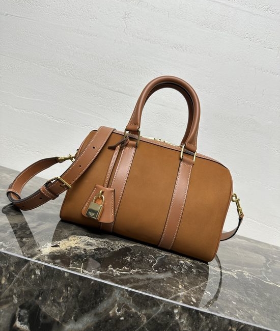 Celine Medium Boston Suede Bag 121323