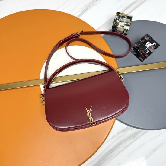Yves Saint Laurent YSL Voltaire Elegant Leather Crossbody Bag 787671