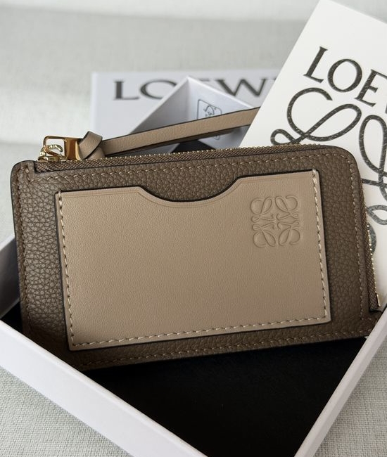 Loewe Taupe Card Holder A1