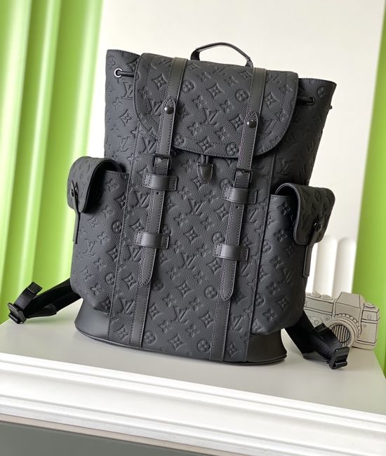 Louis Vuitton LV Christopher Leather Backpack M55699